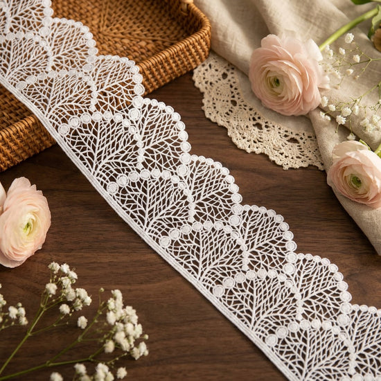 LaceCraze Tree Branch & Dot Lace Trim