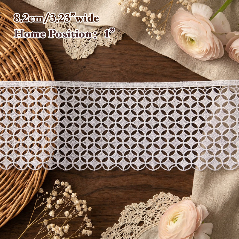 LaceCraze Interlocking Circle Lace Trim