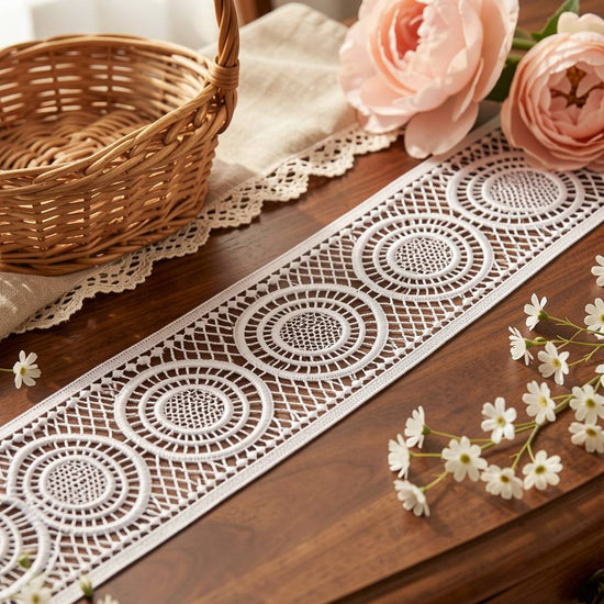 LaceCraze Concentric Circle Lace Ribbon