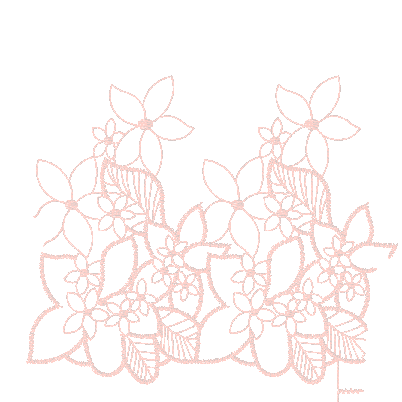 Flower Dancing - p210134 - Downloadable PDF Embroidery Pattern