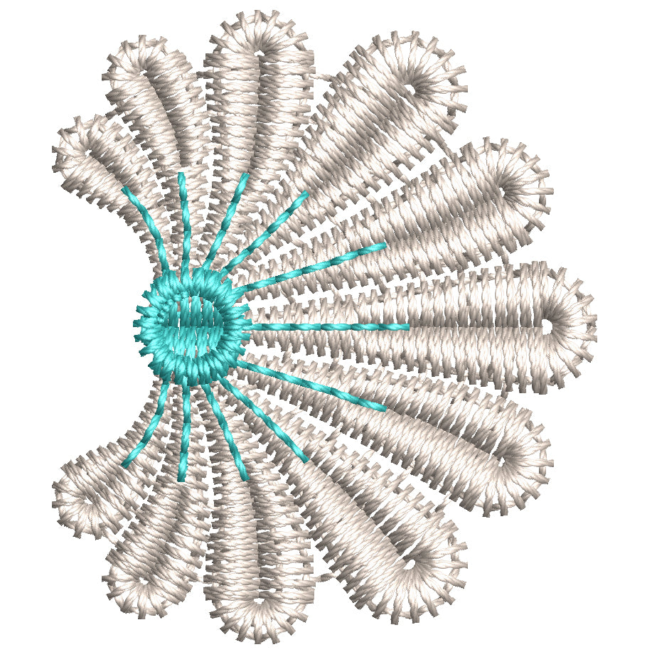 Geometric Macramé Lace Embroidery-N207719