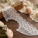 LaceCraze Layered Diamond Chevron Lace Collar