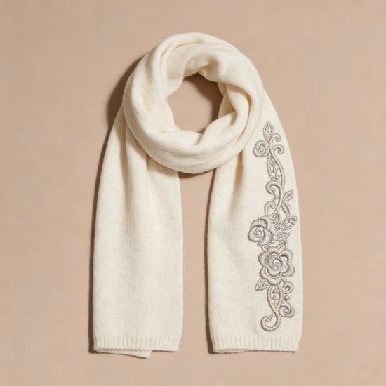 Vine & Rose Lace Embroidery-n105443c