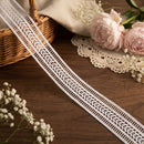 Double Strip Wheat Ear Geometric Lace Ribbon