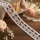 Continuous Hollow Five-Petal Flower Lace Ribbon