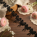 LaceCraze Bow Bead Tassel Lace Trim