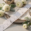 LaceCraze Fan Stripe Scallop Lace Trim