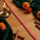 LaceCraze Pom-pom Oval Fringe Lace Trim
