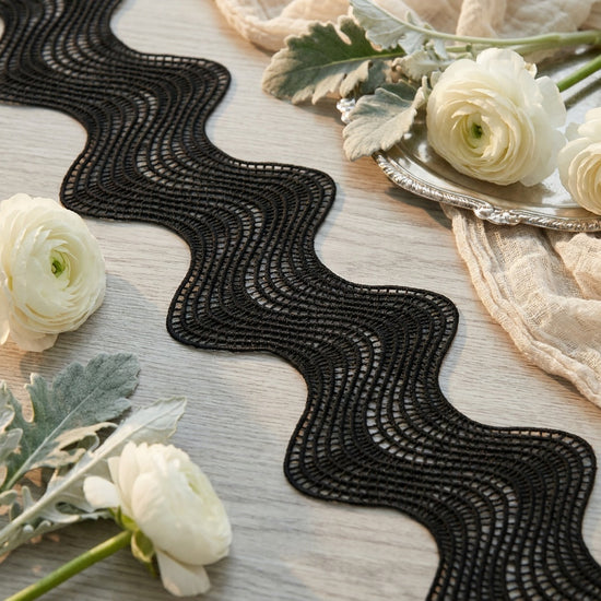 LaceCraze Wave Grid Wavy Lace Trim