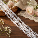 Double Small Loop Honeycomb Middle Decor Lace Ribbon