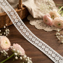 LaceCraze Sun Ring Dot Grid Lace Ribbon