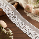 LaceCraze Baroque Scroll Mesh Lace Trim