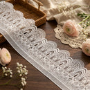 LaceCraze White Cathedral Gothic Lace Trim