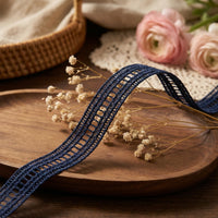 LaceCraze Grid Openwork Lace Ribbon