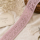 LaceCraze Cross Stitch Grid Lace Ribbon