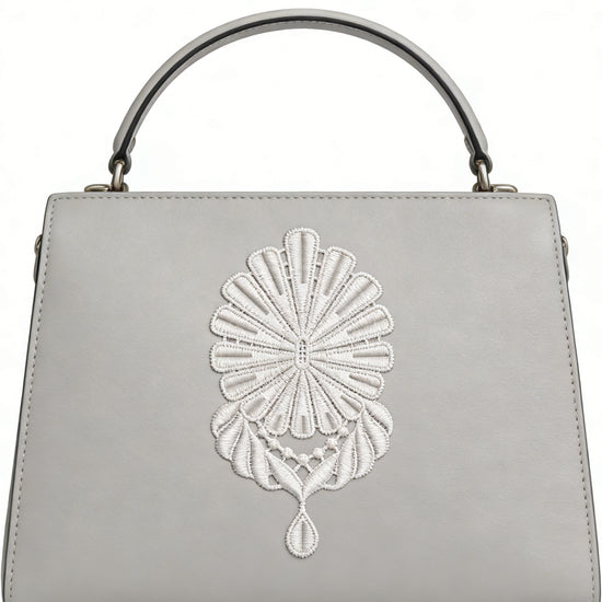 Radiant Fan Lace Pendant Embroidery-N306494