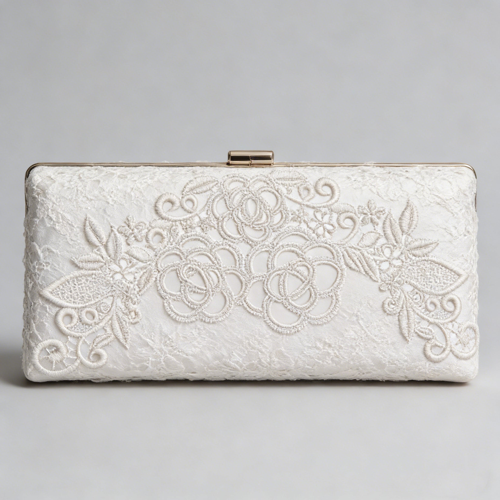 Floral Scroll Lace Embroidery-N306734