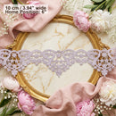 LaceCraze Peak Multi-Flower Scroll Lace Trim
