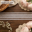 Double Strip Wheat Ear Geometric Lace Ribbon