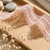 LaceCraze Coral Branch Lace Ribbon