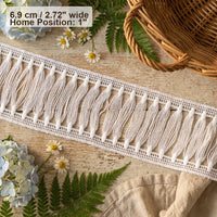 Continuous Curved Oval Mesh Lace Ribbon