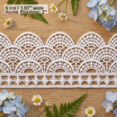 LaceCraze Fan Arch Diamond Base Lace Trim