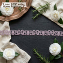LaceCraze Baroque Scroll Floral Lace Trim