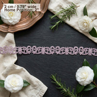 LaceCraze Baroque Scroll Floral Lace Trim