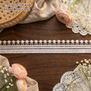 LaceCraze Dotted Fringe Lace Ribbon