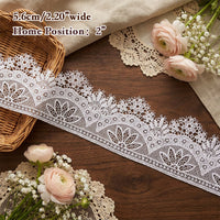 LaceCraze Lotus & Starburst Scallop Lace Trim