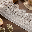 LaceCraze White Cathedral Gothic Lace Trim