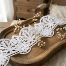 LaceCraze Vintage Multi-petal Floral Arch Lace Trim