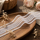 Double Strip Wheat Ear Geometric Lace Ribbon