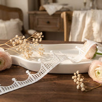 LaceCraze Crown Peak Grid Arch Lace Ribbon