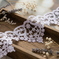 LaceCraze Peak Multi-Flower Scroll Lace Trim