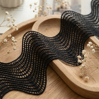 LaceCraze Wave Grid Wavy Lace Trim