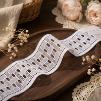 LaceCraze Brickwork Weave Lace Ribbon
