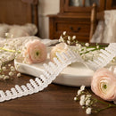 LaceCraze Staggered Vertical Oval Fringe Lace Trim