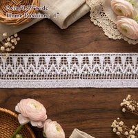LaceCraze Zigzag Triangle Lace Ribbon
