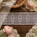 LaceCraze Light Purple Fan Floral Lace Ribbon