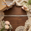 LaceCraze Star Mesh Embroidered Ribbon