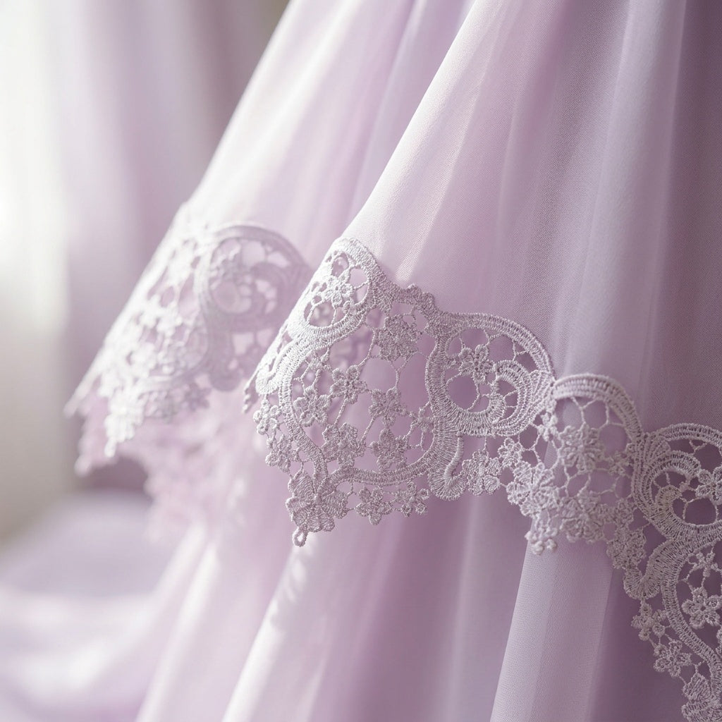 LaceCraze Peak Multi-Flower Scroll Lace Trim
