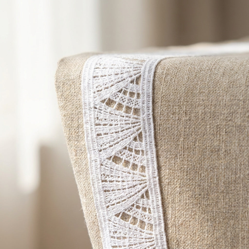 LaceCraze Diagonal Rhombus Mesh Lace Ribbon