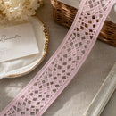 LaceCraze Irregular Grid Lace Ribbon