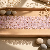 LaceCraze Ornate Scroll Floral Lace Trim