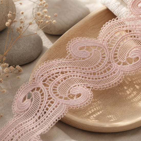 LaceCraze Double Swirl Lace Trim