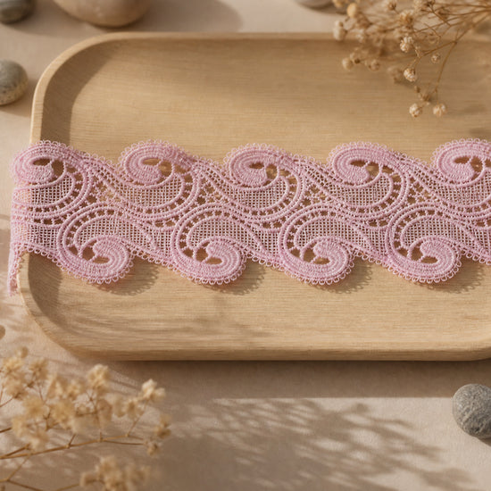 LaceCraze Double Swirl Lace Trim