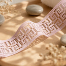 LaceCraze Zigzag Mesh Lace Ribbon