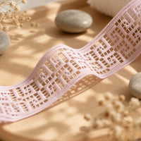 LaceCraze Zigzag Mesh Lace Ribbon