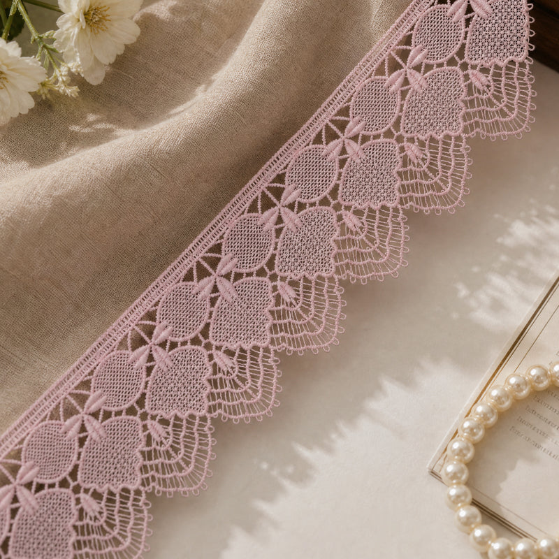 LaceCraze Crisscross Diamond Lace Ribbon